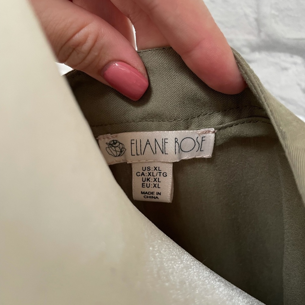 Green cropped jacket - Picture 2 of 4
